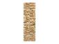 Naturstein-Wandverkleidung in Beige- und Brauntönen