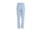 Hellblaue Pyjamahose mit Mond- und Sterne-Muster