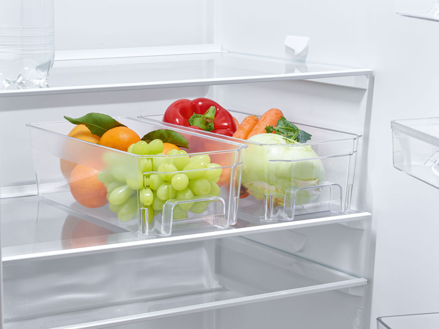 | ERNESTO® Kühlschrank LIDL Organizer, transparent
