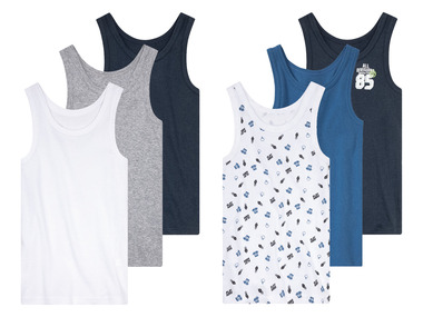 pepperts!® Jungen Unterhemd aus reiner Baumwolle, 3er Set
