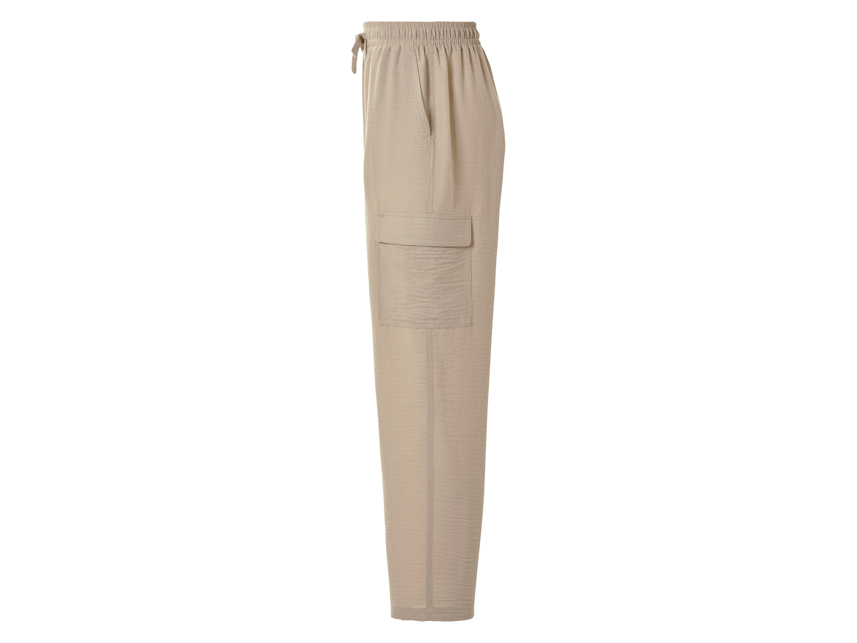 Thumbnail - esmara® Damen Cargohose, leger geschnitten (Beige, L(44/46))