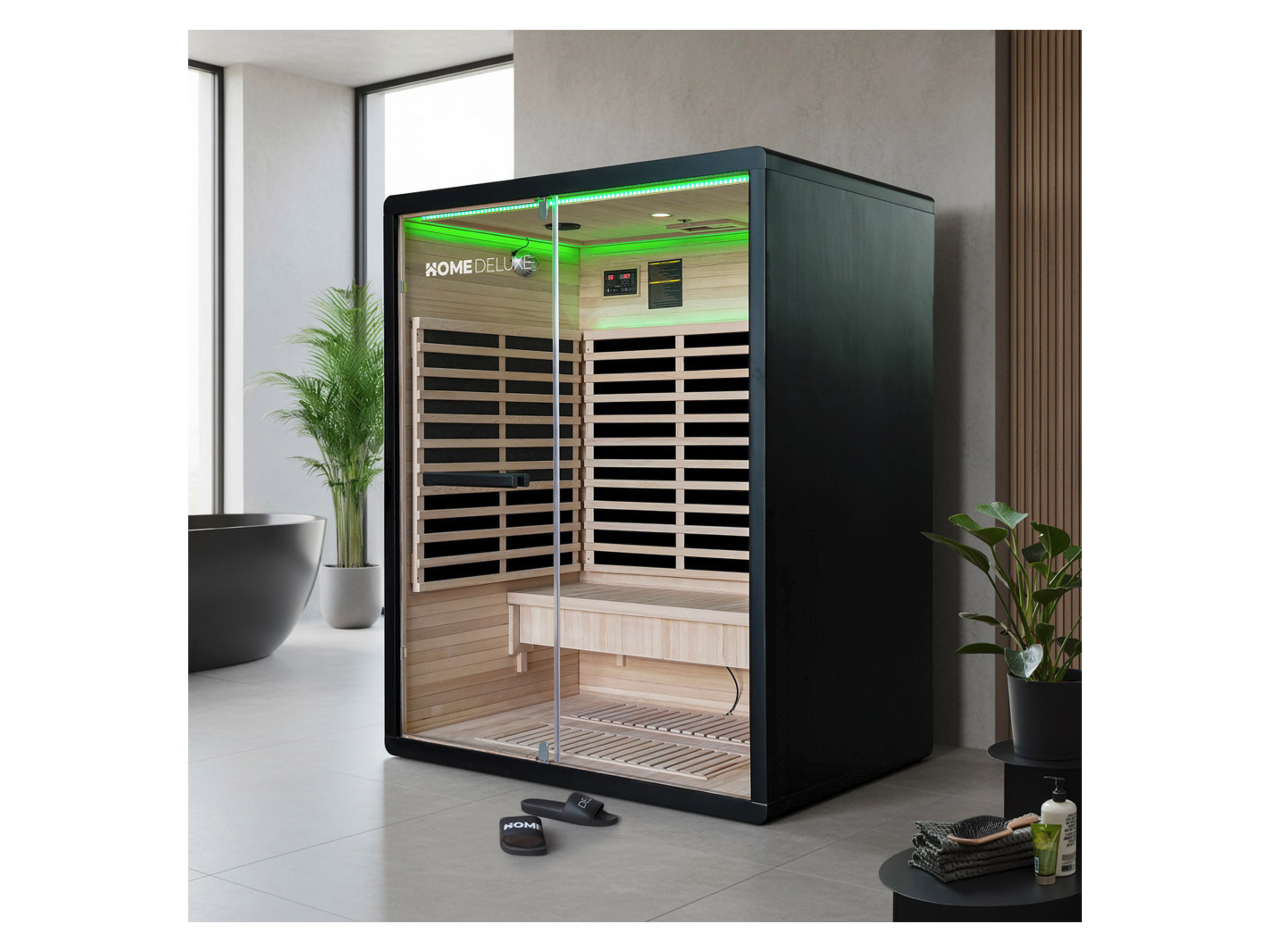 HOME DELUXE Infrarotkabine »NERO« (L) – Bild 2 von 4