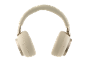Kabellose Over-Ear-Kopfhörer in Hellbeige.