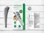 Medisana Infrarot-Multifunktionsthermometer mit Fieberalarm und Berührungslose Messung.