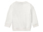 Weißer Langarmsweater für Kinder.