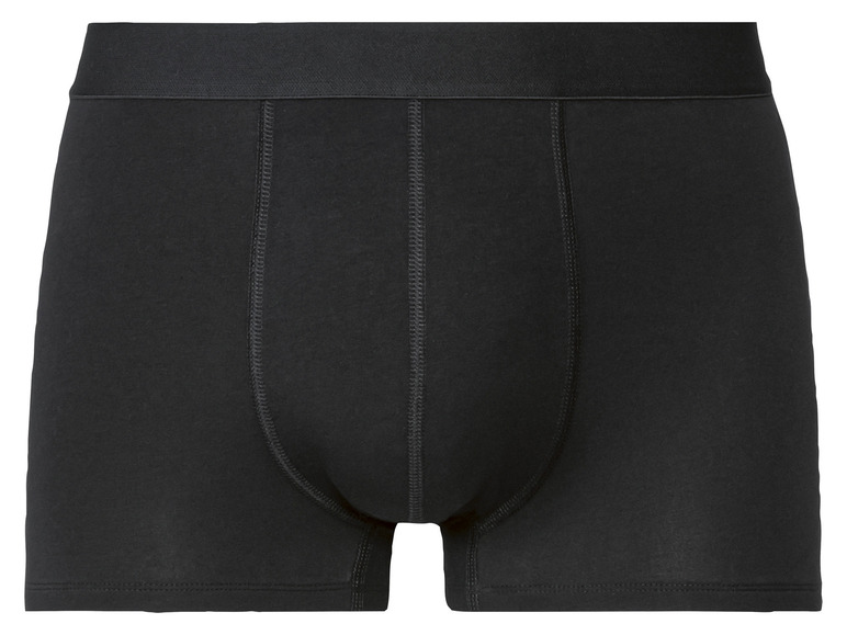 Schwarze Boxershorts, Basic-Modell.