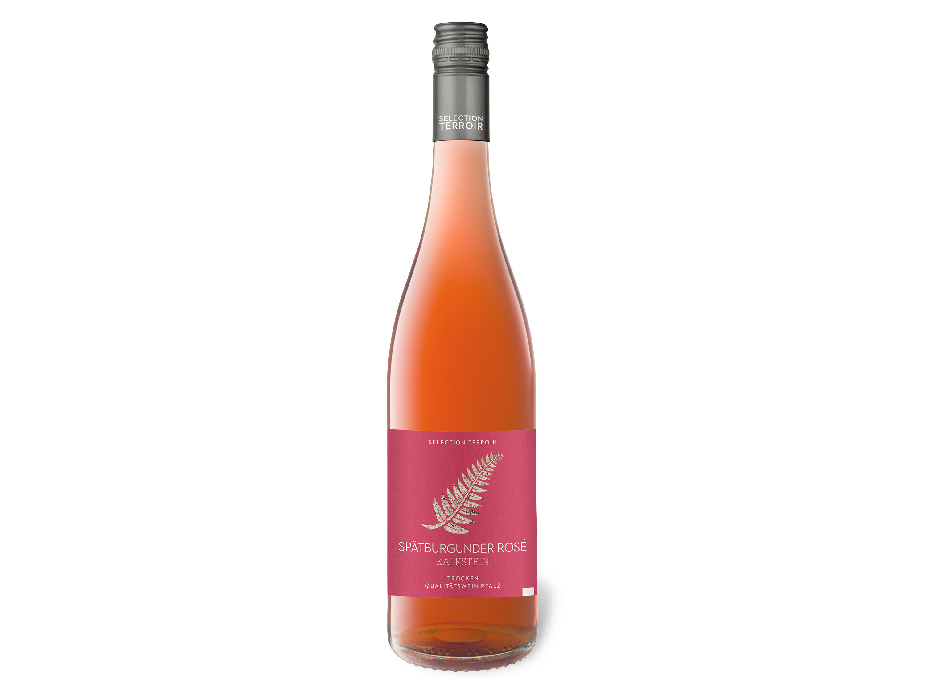 Selection Terroir Spätburgunder Rosé Kalkstein QbA trocken, Roséwein 2021 Wein & Spirituosen Lidl DE