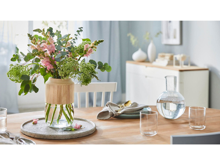 Gehe zu Vollbildansicht: Pureday Vase »Stella«, im skandinavischen Stil, natur - Bild 2