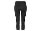Schwarze ¾ Leggings.