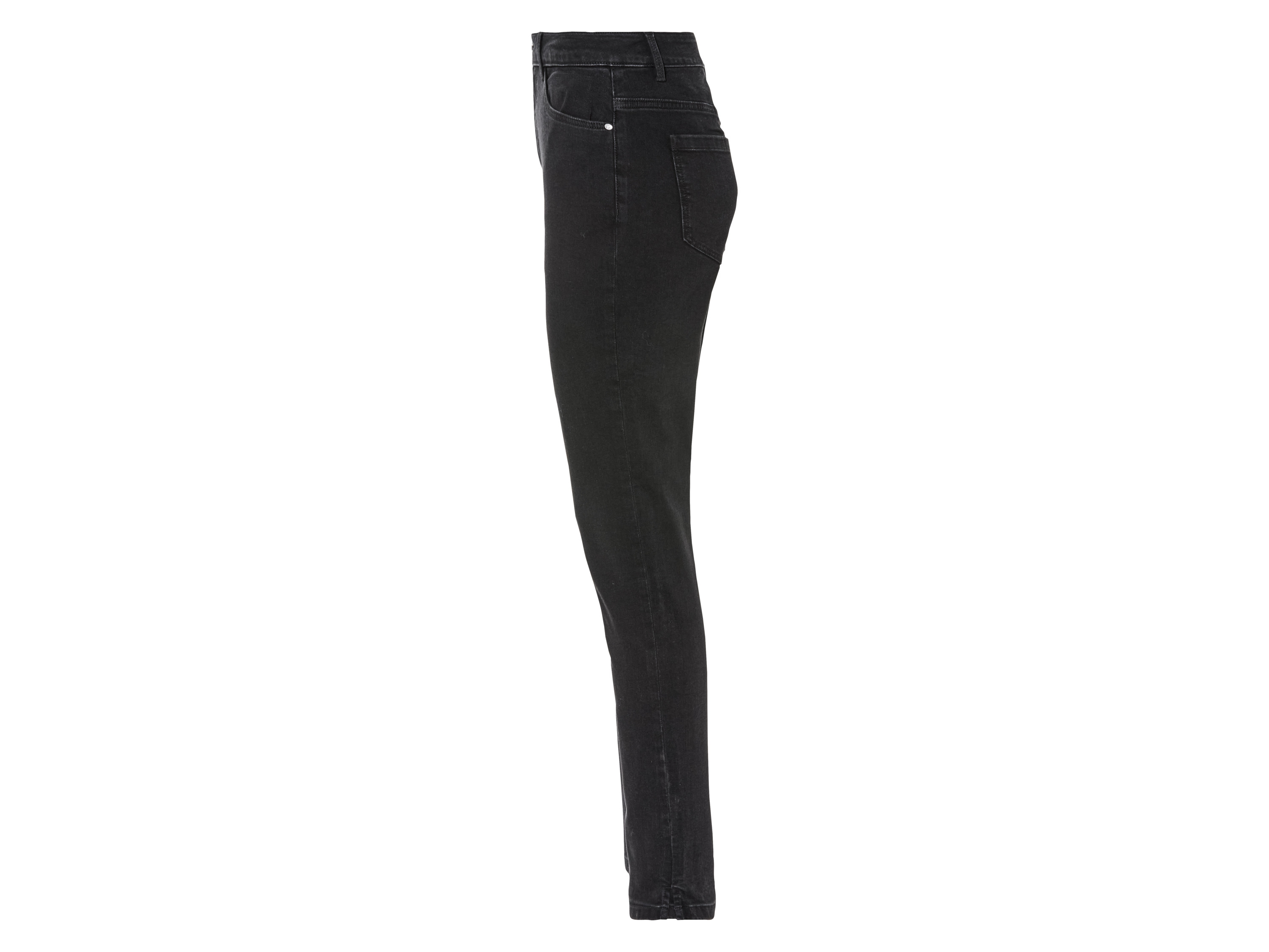 ESMARA® Damen Jeans Slim Fit (Schwarz, 34 short length) – Bild 2 von 3