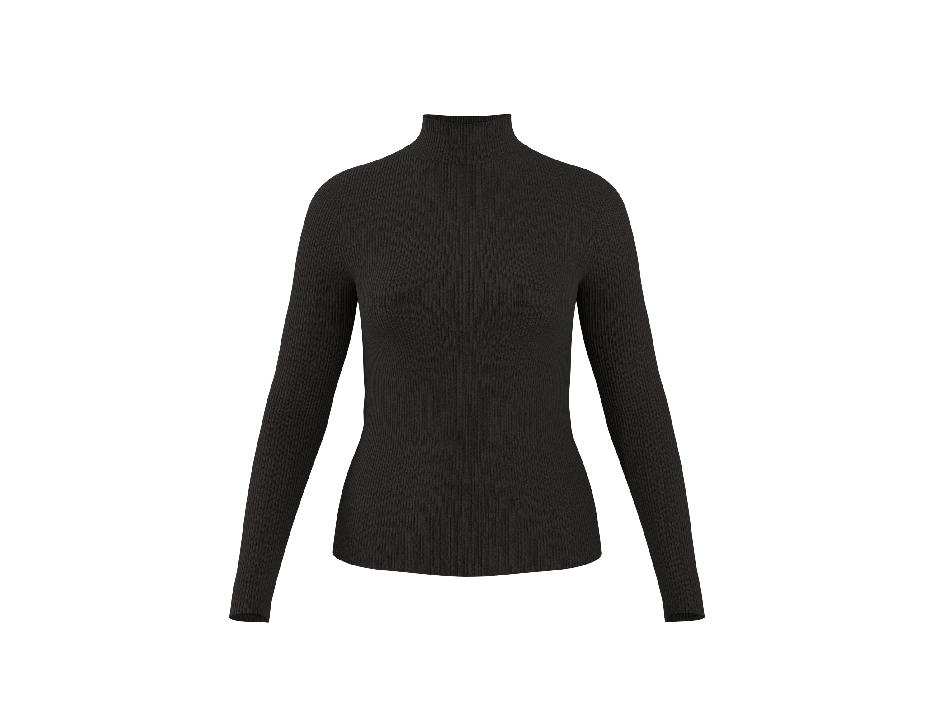 ESMARA® Damen Feinstrickpullover (Schwarz, S(36/38))
