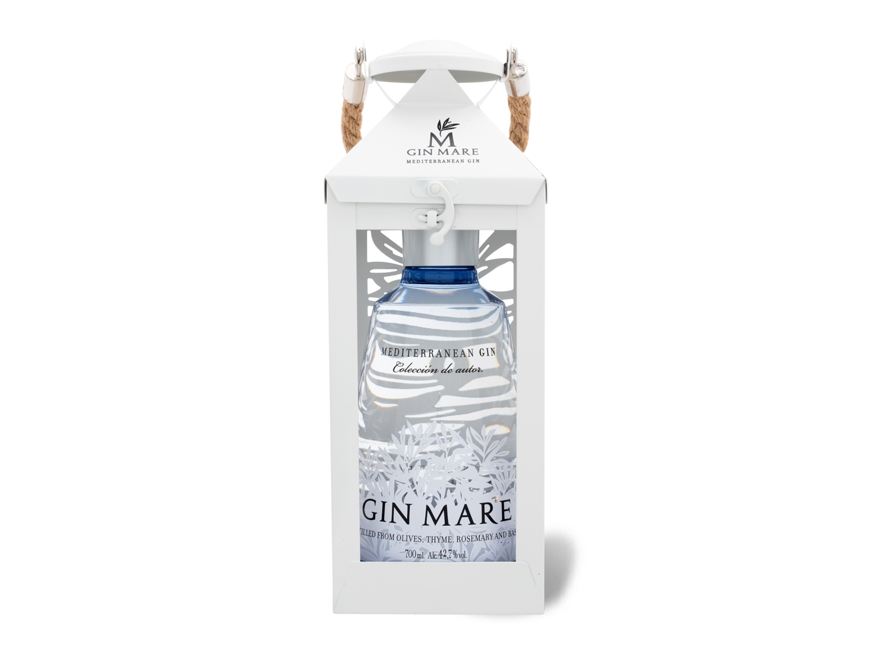 Gin Mare Mediterranean Gin mit Laterne 42,7% Vol | 05099873029053 Gin Mare Mediterranean Gin mit Laterne 42,7% Vol | 05099873029053
