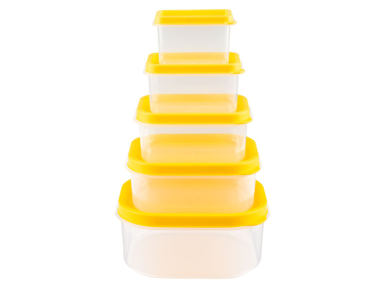 Gehe zu Vollbildansicht: ERNESTO® Frischhaltedosen-Set, BPA-frei, 5-teilig - Bild 2