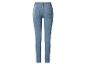 Hellblaue Damen Skinny Jeans, Rückansicht