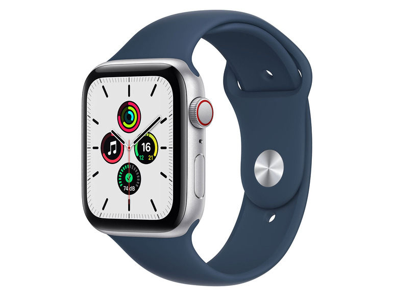 Gehe zu Vollbildansicht: Apple Watch SE GPS + Cellular intelligente Uhr mit Sportband - 32 GB - Wi-Fi, Bluetooth - 4G - Bild 37