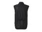 Herren-Fahrradweste in Schwarz, Rückansicht