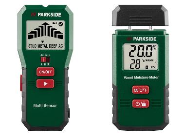 PARKSIDE® Multifunktionsdetektor »PMFD A3« / Feuchtigkeitsmessgerät »PFMG A3«