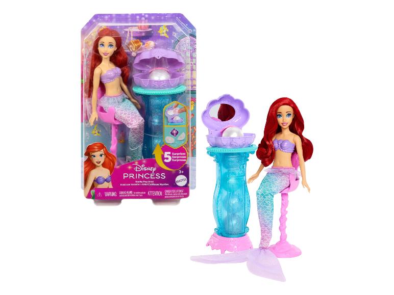 Ariel Meerjungfrauenpuppe mit Schminktisch, Perle und 5 Überraschungen.