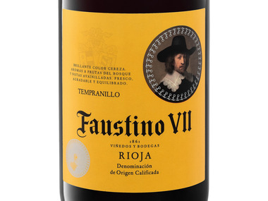 Faustino VII Tempranillo Rioja DOCa trocken, Rotwein 2021