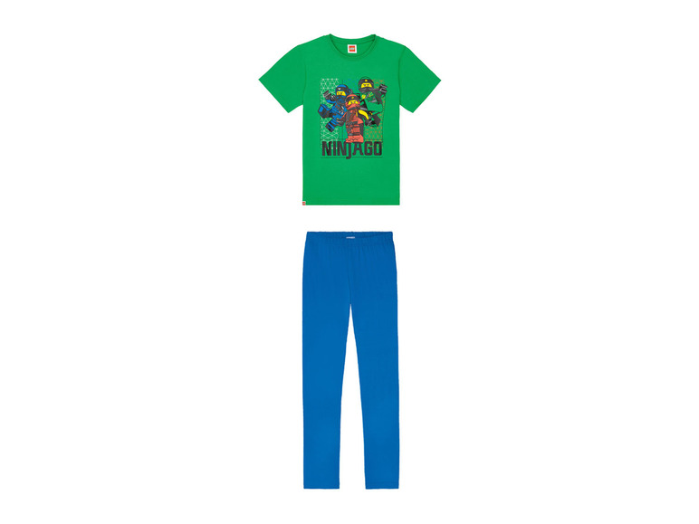 Gehe zu Vollbildansicht: LEGO Kleinkind Pyjama, mit Rundhalsausschnitt und Baumwolle - Bild 7