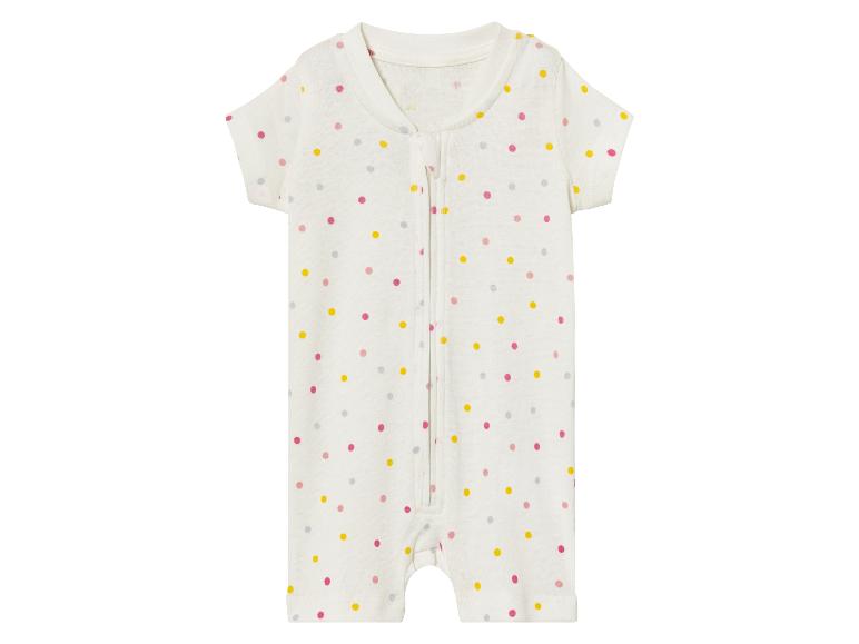 Baby Schlafoverall, aus reiner Bio-Baumwolle