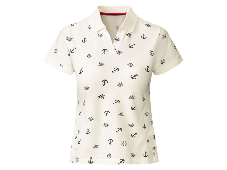 Gehe zu Vollbildansicht: esmara® Damen Poloshirt in hochwertiger Pikee-Qualität - Bild 8