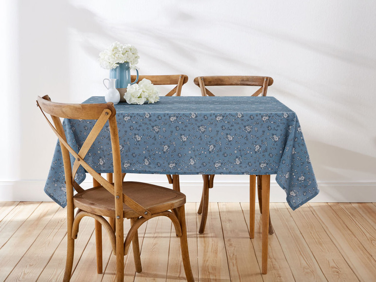 Gehe zu Vollbildansicht: LIVARNO home Tischdecke, aus reiner Baumwolle - Bild 4
