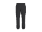 Schwarze Herren-Cargohose mit Seitentaschen und elastischem Bund.