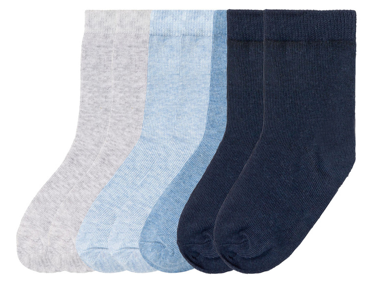 Gehe zu Vollbildansicht: lupilu Kleinkinder Jungen Socken, 7 Paar, mit hohem Bio-Baumwollanteil - Bild 10