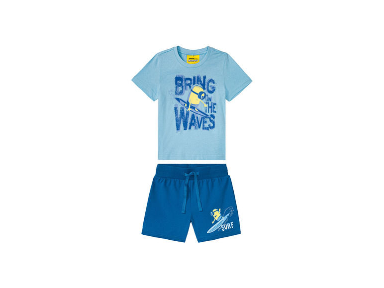 Gehe zu Vollbildansicht: Kleinkinder Jungen Shorts und T-Shirt, 2-teilig, aus weicher Single-Jersey-Qualität - Bild 14