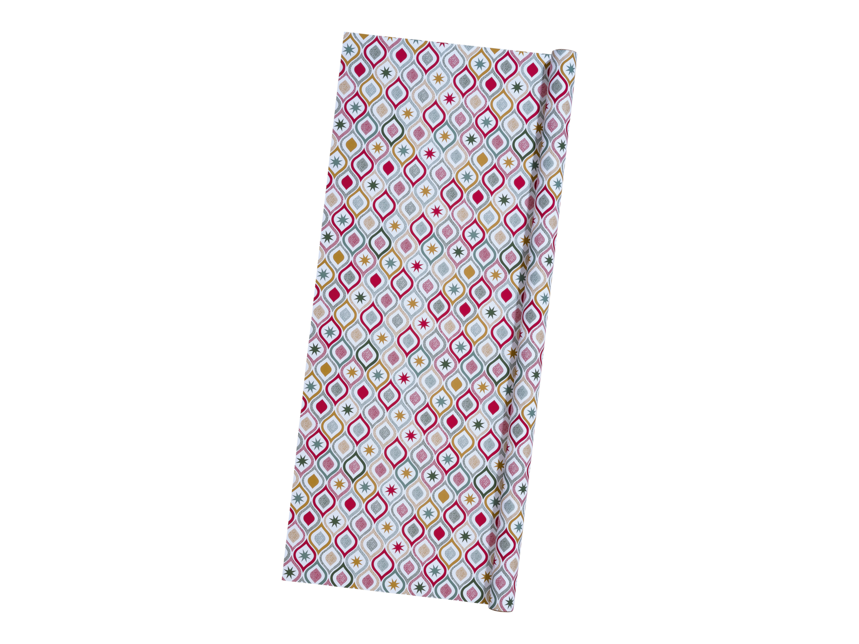 Thumbnail - crelando® Geschenkpapier-Set (rot/grün/weiß)