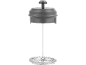 Stempel einer French Press Kaffeemaschine mit Filter.