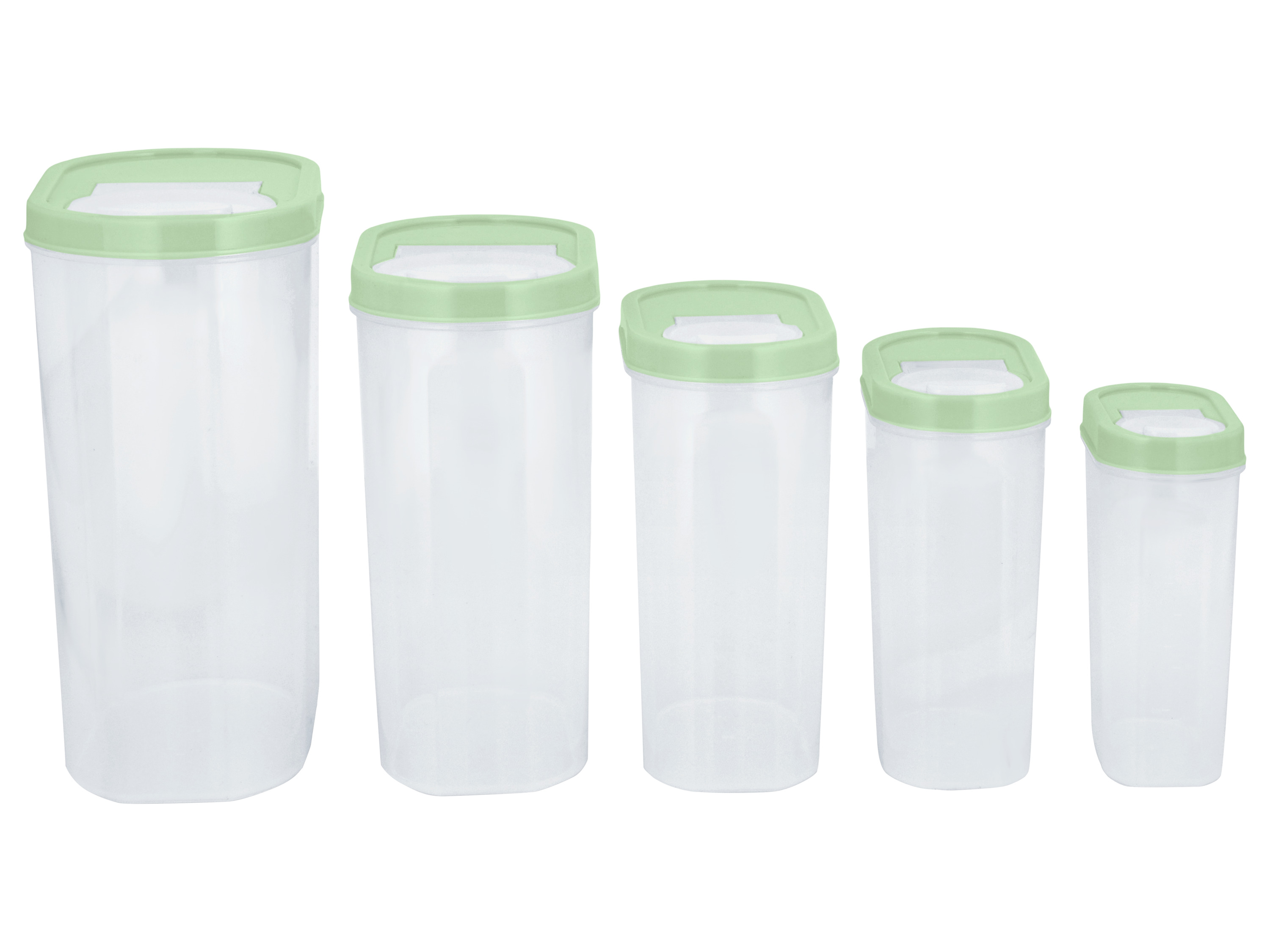 SILVERCREST® Vorratsdosen-Set, 5-teilig (Mint)