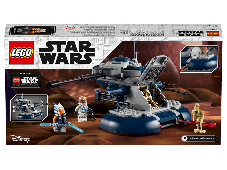 Gehe zu Vollbildansicht: LEGO® Star Wars 75283 »Armored Assault Tank (AAT™)« - Bild 8