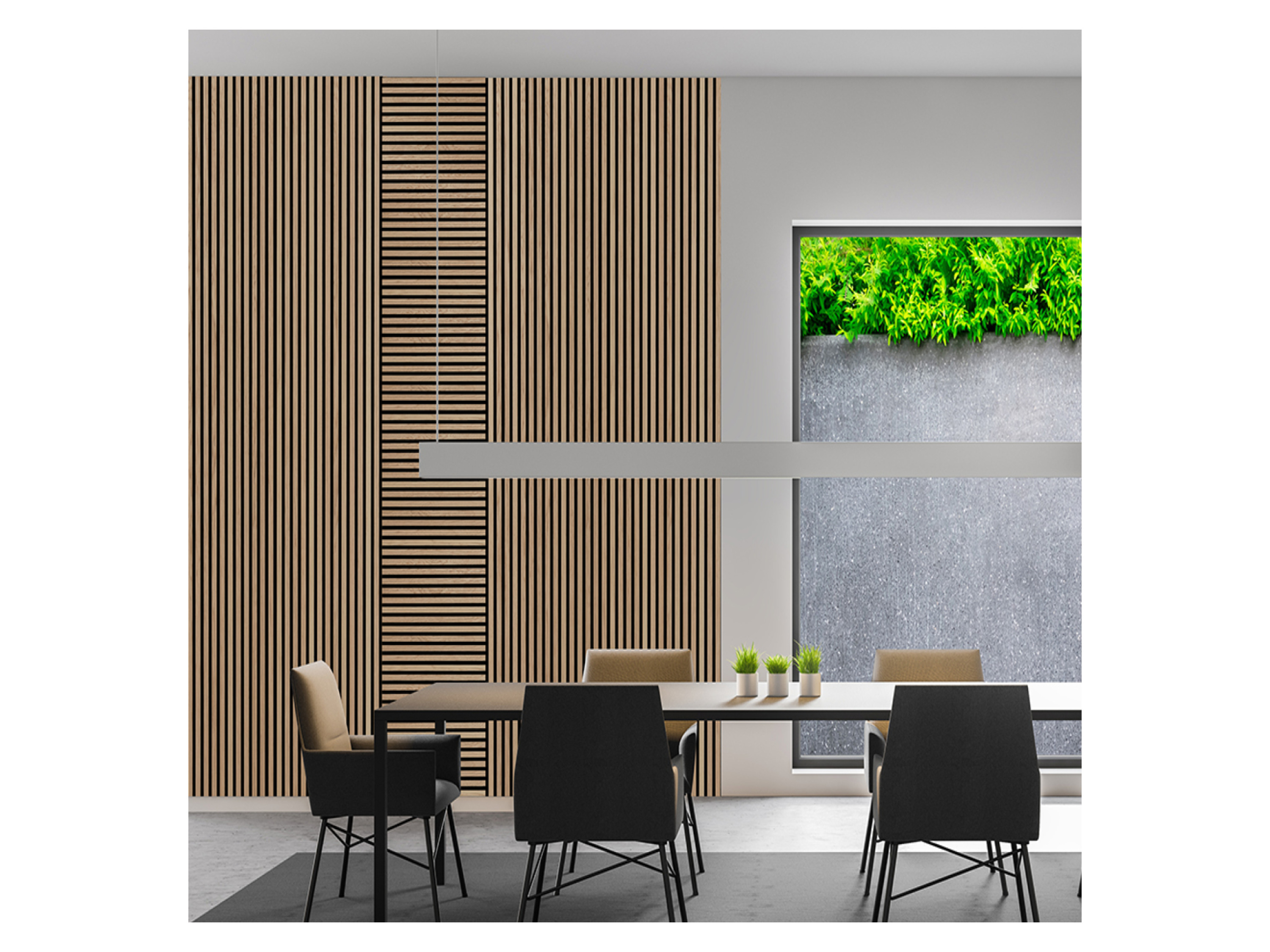 Thumbnail - Fibrotech® Square Akustikpaneele FSC zertifiziert Inhalt. 2 Stück, 52x52x2,2 cm (light oak)