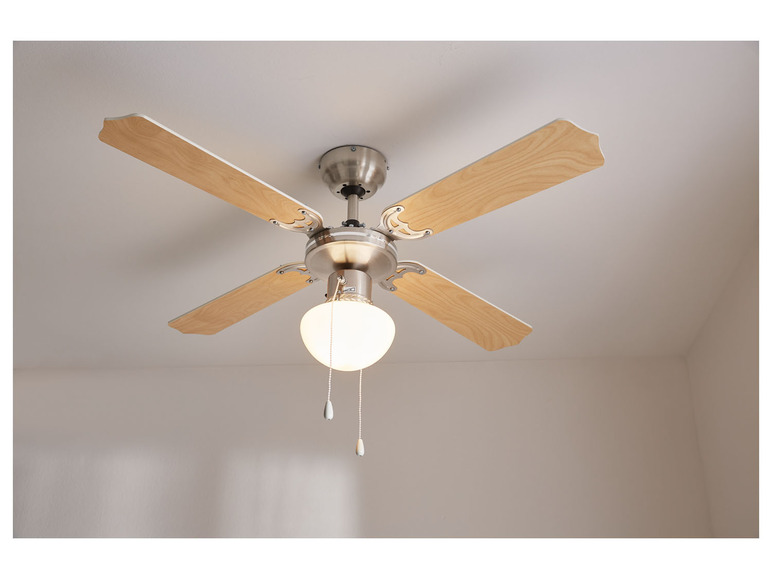 Gehe zu Vollbildansicht: LIVARNO home LED Deckenleuchte, mit Ventilator - Bild 2