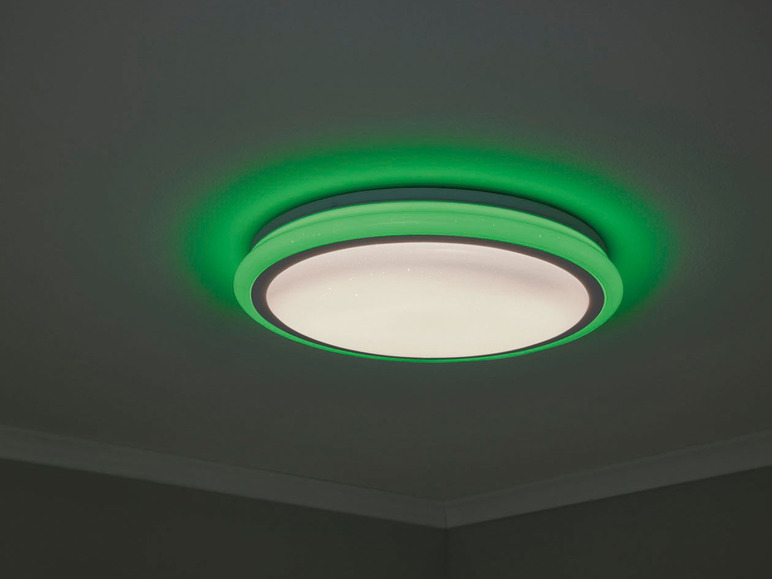Gehe zu Vollbildansicht: LIVARNO home LED-Deckenleuchte mit Farb-Dekolicht, Ø 41 cm - Bild 28