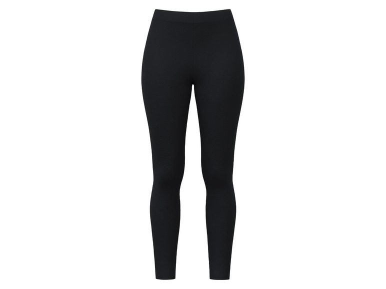 Schwarze Leggings für Damen.