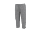 Graue Damen Capri-Sweatpants mit Kordelzug