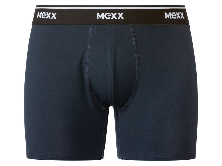 Gehe zu Vollbildansicht: MEXX Herren Boxer, 4 Stück, elastische Bündchen mit Markenschriftzug - Bild 6