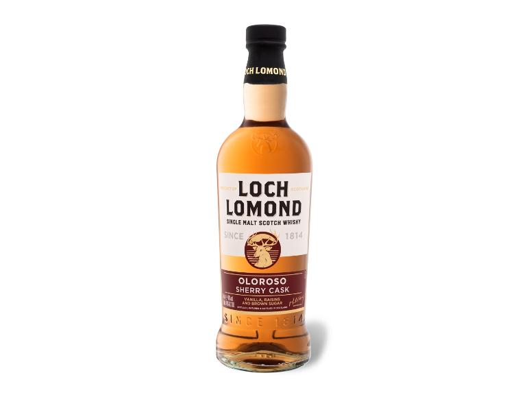Flasche Loch Lomond Oloroso Sherry Cask Single Malt Scotch Whisky.