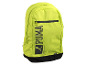 Ein hellgrüner Puma-Rucksack mit schwarzem Logo.