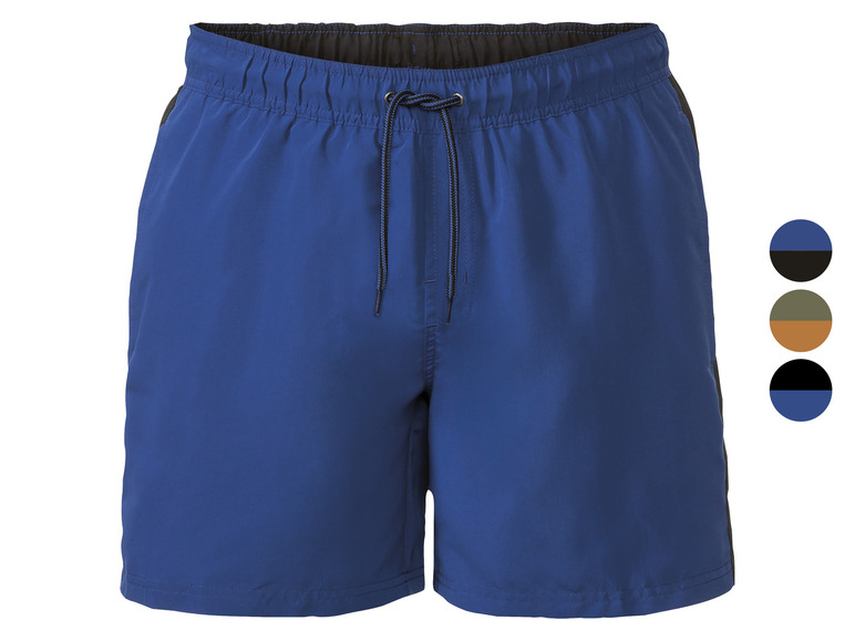 Gehe zu Vollbildansicht: LIVERGY® Herren Badeshorts mit Gummizugbund - Bild 1