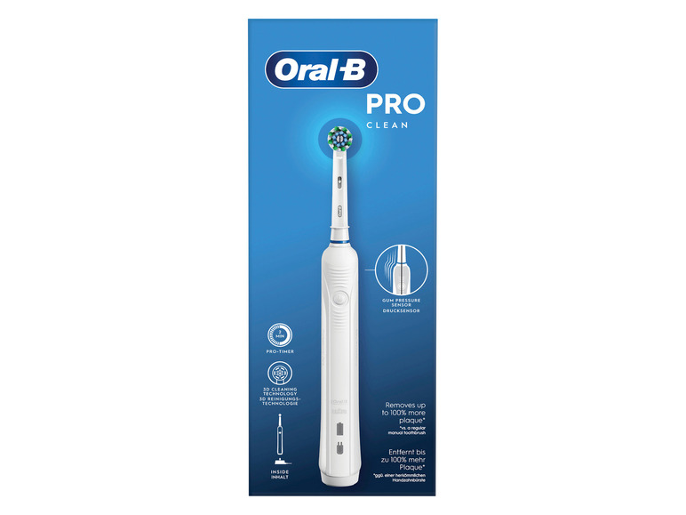Gehe zu Vollbildansicht: Oral-B Elektrische Zahnbürste »Pro1 Clean«, inkl. Ladestation - Bild 2