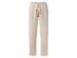 Beige Damen-Jogginghose mit Kordelzug in der Taille