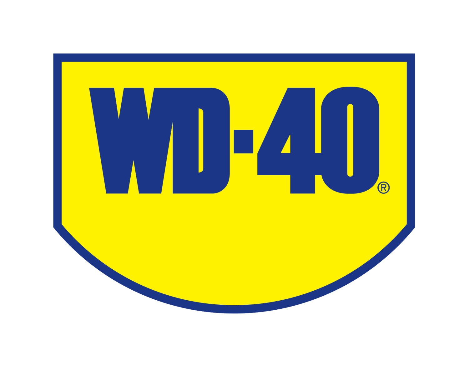 Gelb-blaues Logo mit den Buchstaben „WD“ und den Zahlen „40“.
