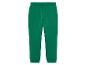 Grüne Jogginghose mit elastischem Bund.