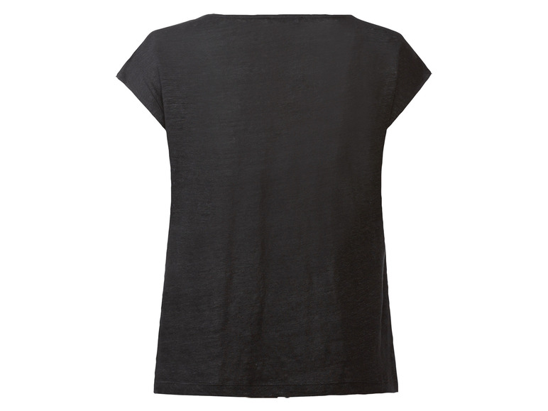 Gehe zu Vollbildansicht: esmara® Damen Leinenshirt mit V-Ausschnitt - Bild 6