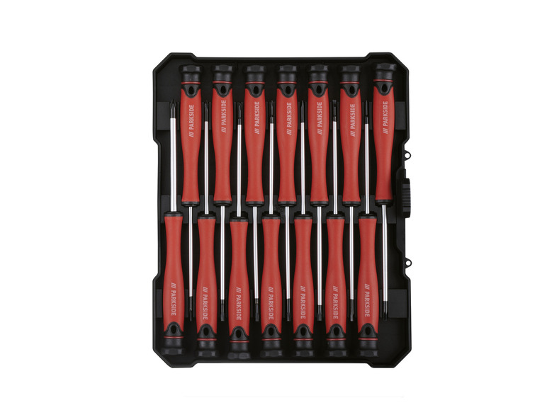 PARKSIDE® Präzisionsschraubendreher-Set, 14-teilig | Werkzeugkoffer