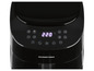 Ein schwarzer Gourmetmaxx Airfryer mit digitalem Display.